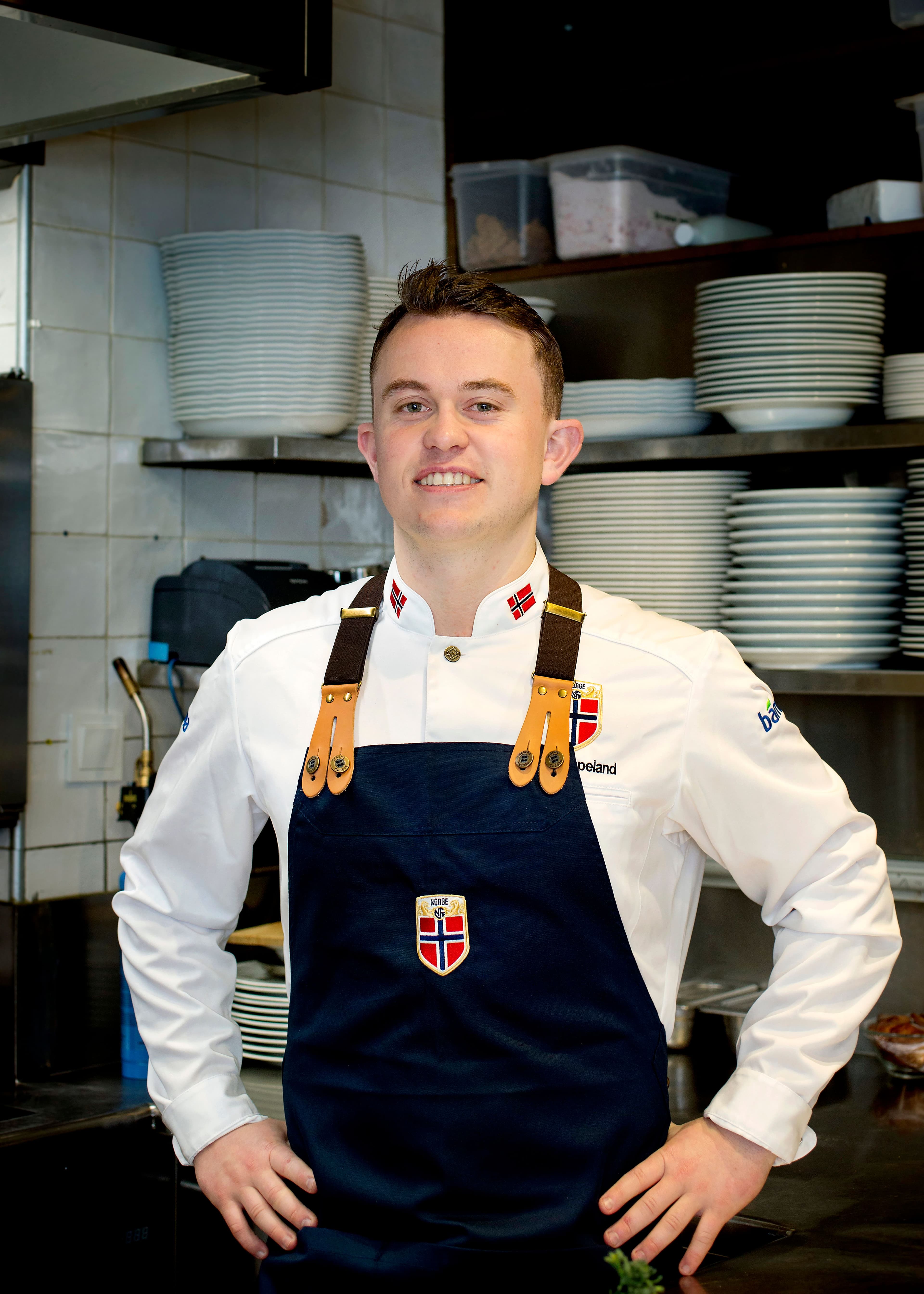 Portrait of chef Aron Espeland